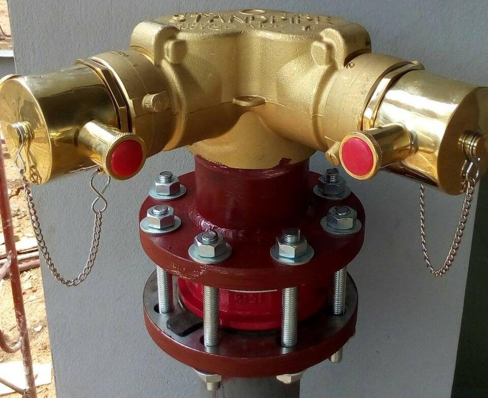 Fire Hydrant Siamese Connection
